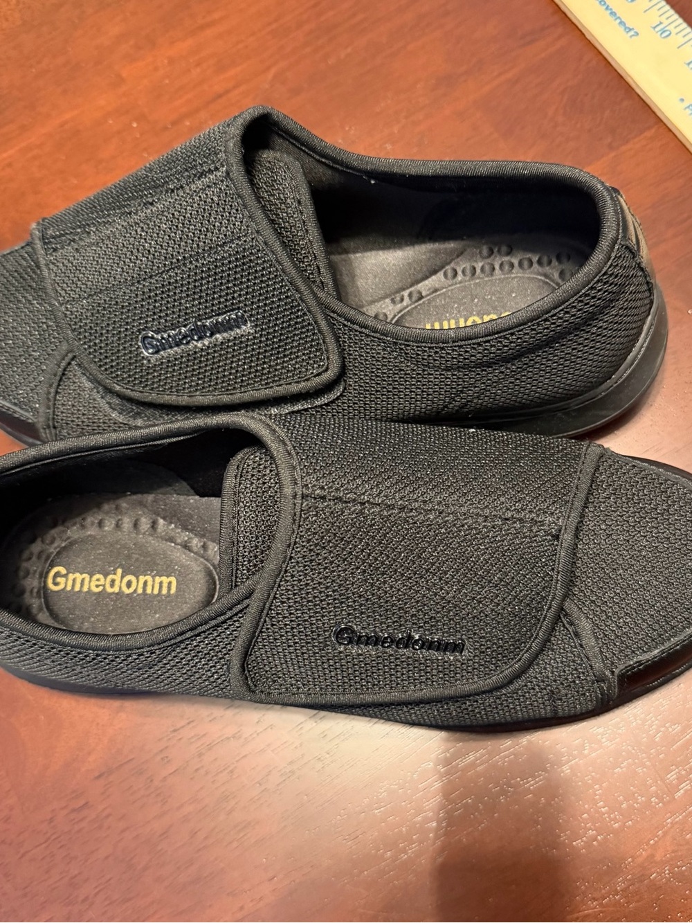Men’s Black Slip-On Comfort Loafers